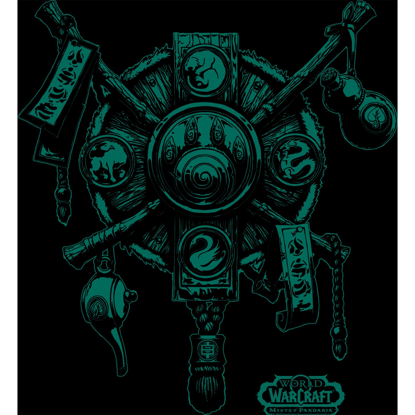 World of Warcraft: Mists of Pandaria Pandaren Cimera Sudadera - cerrar Arriba Ver