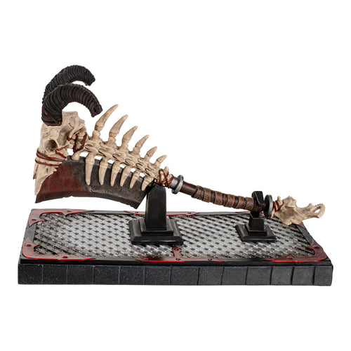 Replica della mannaia del macellaio di Diablo IV - Vista laterale