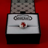 World of Warcraft X RockLove Horde Signet Ring - Front View in Box