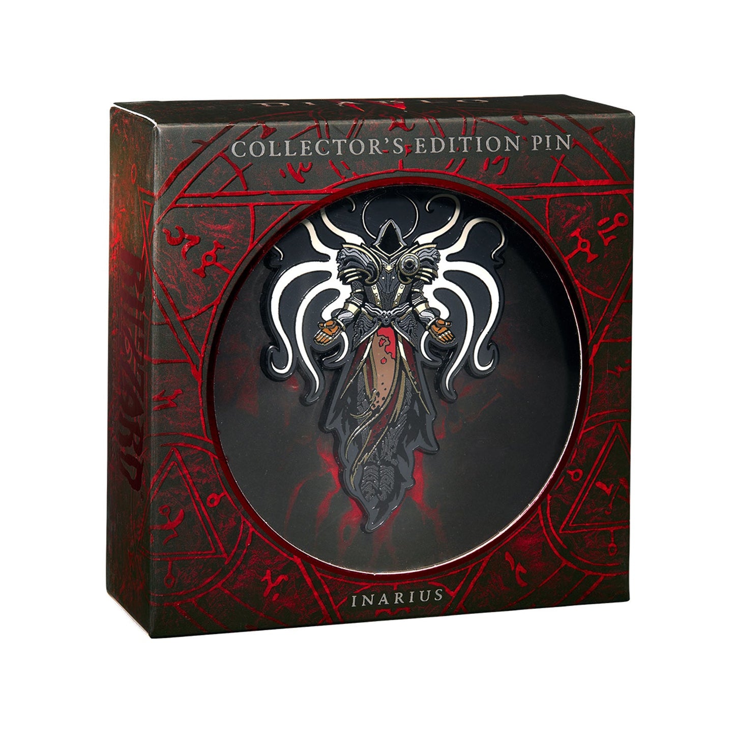 Diablo IV Inarius Collector's Edition Pin - Front View