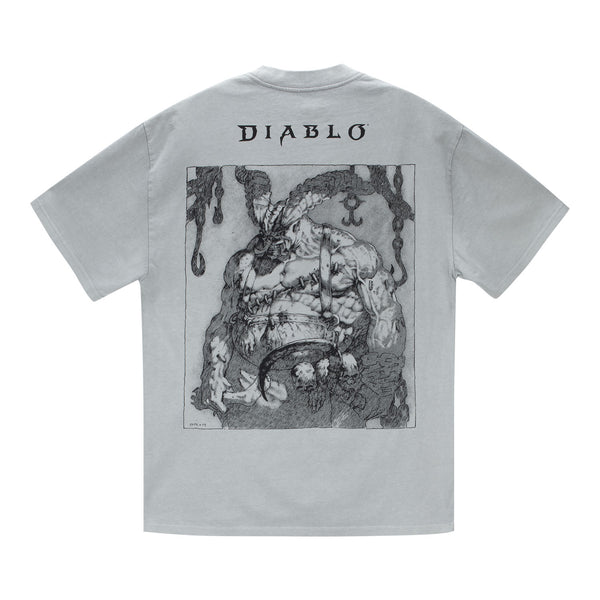 Diablo Butcher Sketch Grey T-Shirt – Blizzard Gear Store