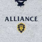 World of Warcraft Alliance Logo Women's Grey T-Shirt - Close Up Logo View