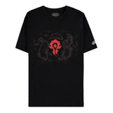 World of Warcraft Azeroth Horde Black T-Shirt