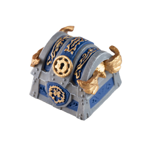 World of Warcraft Alliance Chest Artisan Keycap - Front View