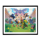 Warcraft Rumble 16 x 20in  Framed Art Print - Front View