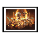 Diablo III  €“ 10th Anniversary 14 x 20in Framed Art Print - Front View