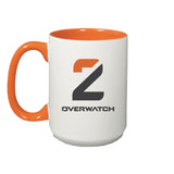 Overwatch 2 15oz Ceramic Mug in White - Left View