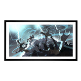 Overwatch 2 - The Reckoning 12 x 24in Framed Art Print - Front View