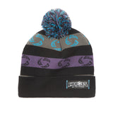 Heroes of the Storm Winmore Pom Beanie in Black - Front View
