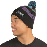 Heroes of the Storm J!NX Winmore Pom Beanie in Black - Left View