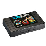 Retro Game Art Collector's Edition Pin Set in Black - Front View