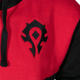 World of Warcraft Horde To The End Red Hoodie - Zoom View