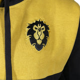 World of Warcraft Alliance To The End Gold Hoodie - Zoom View