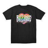 Blizzard Entertainment 2024 Pride T-Shirt - Vorderansicht Schwarze Version