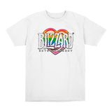 Blizzard Entertainment 2024 Pride T-Shirt - Frontansicht Weiße Version