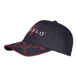 Diablo IV Symbol Snapback Hut - Linke Seitenansicht