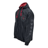 Diablo IV Windbreaker Black Jacke - Linke Seitenansicht