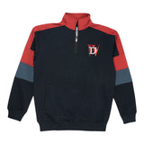 Diablo IV Schwarz 1/4 Zip Logo Sweatshirt - Vorderansicht