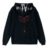 Diablo IV Tree of Whispers Pullover Kapuze - Rückenansicht Kapuze unten