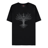 Schwarzes Diablo IV "Tree of Life" T-Shirt