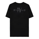 Schwarzes Diablo IV "Tree of Life" T-Shirt - Rückansicht