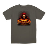 Diablo II Dark Wanderer T-Shirt - Vorderansicht Graue Version