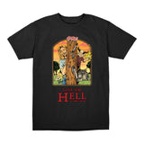 Diablo IV: Vessel of Hatred Aldkin SlayPals T-Shirt - Schwarze Version Vorderansicht