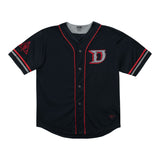 Schwarzes Diablo IV Baseball-Trikot