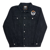 Overwatch Denim Black Jacke - Vorderansicht