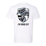 Overwatch 2 x Porsche Pharah Weiß T-Shirt - Rückansicht