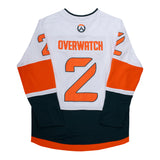 Overwatch 2 Weißes Hockeytrikot - Rückenansicht