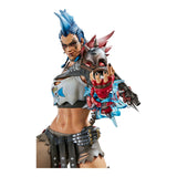 Overwatch 2 Junker Queen 16.25" Limited Edition Premium Statue - schließen-Up Frontansicht