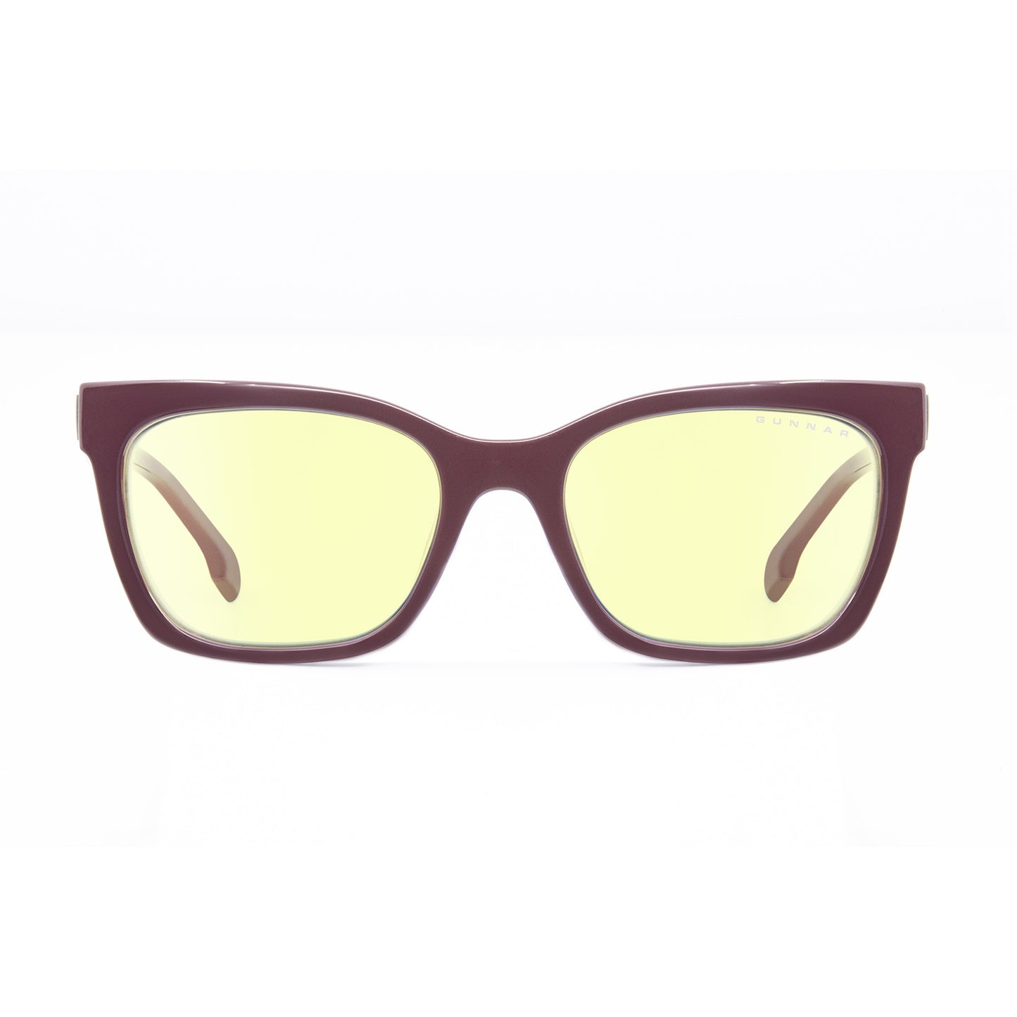 World of Warcraft Sylvanas Gunnar Brille - Vorderansicht Bernsteinglas