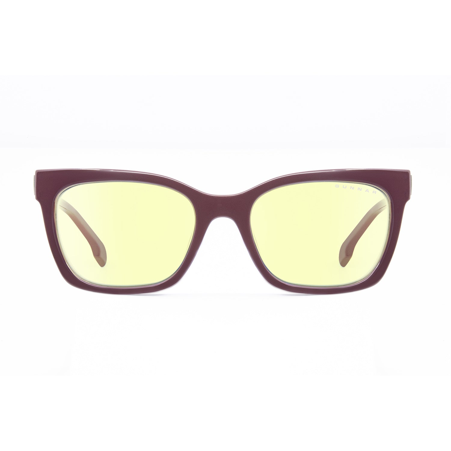 World of Warcraft Sylvanas Gunnar Brille - Vorderansicht Bernsteinglas