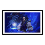 World of Warcraft Kalecgos 12 x 21" Gerahmter Kunstdruck - Vorderansicht