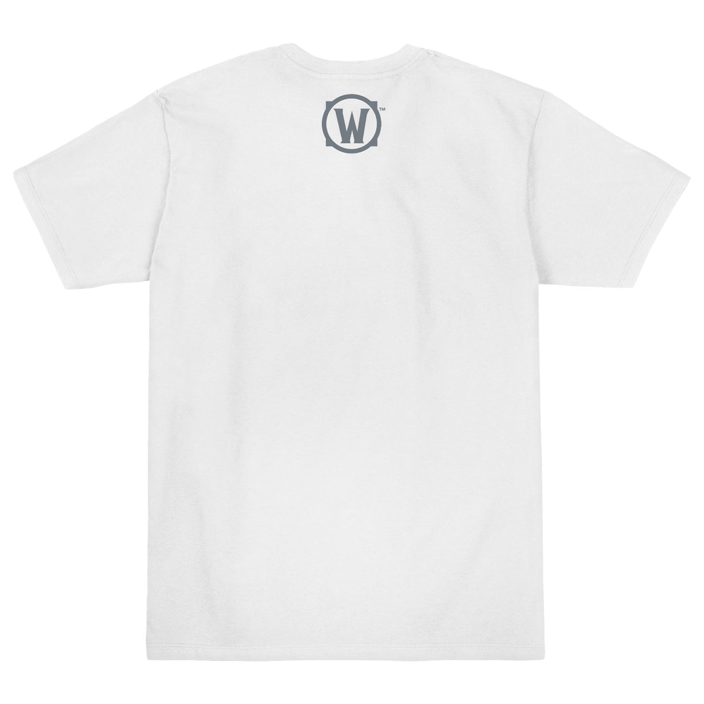 World of Warcraft Niedliches aber tödliches T-Shirt - Weiße Version Rückansicht