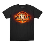 Schwarzes World of Warcraft "The War Within" T-Shirt - Frontansicht