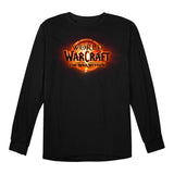 World of Warcraft: The War Within Schwarz Langärmelig T-Shirt  - Frontansicht