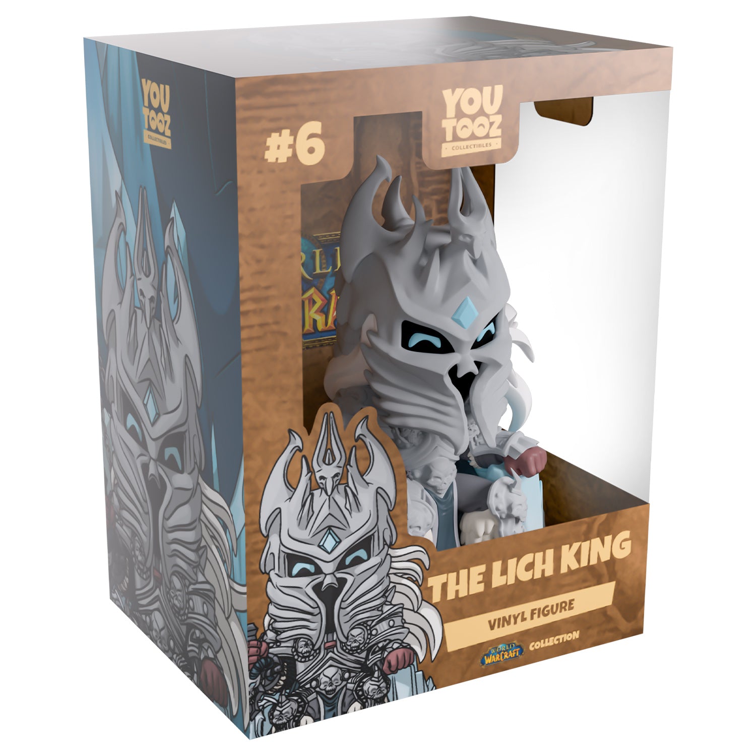 World of Warcraft Der Lichkönig 5,2" Youtooz Vinyl Figur - Vorderansicht Box