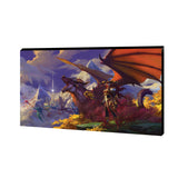 World of Warcraft Rückkehr zu den Drachen Inseln 14 x 24 in Leinwand - Vorderansicht