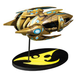 StarCraft Protoss Träger Schiff 7" Replik in Gold - Ansicht von hinten rechts