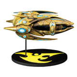 StarCraft Protoss Träger Schiff 7" Replik in Gold - Rechtsansicht