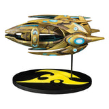 StarCraft Protoss Träger Schiff 7" Replik in Gold - Linke Ansicht