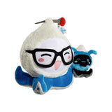 Overwatch Mei Azul Pachimari Peluche - Vista frontal derecha