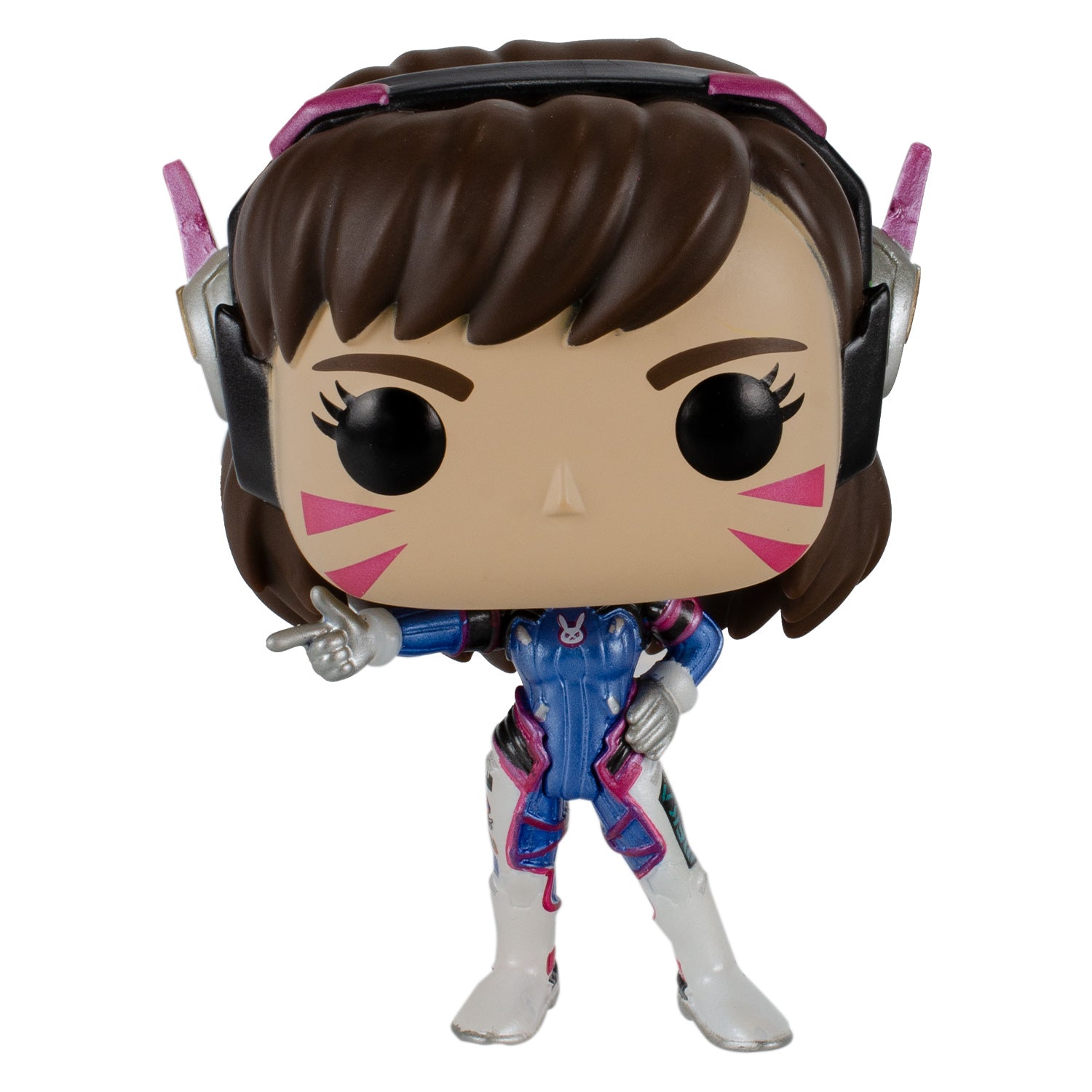 Overwatch D.Va ¡Mochila Loungefly PoP! Backpack - cerrar Up View of Pop