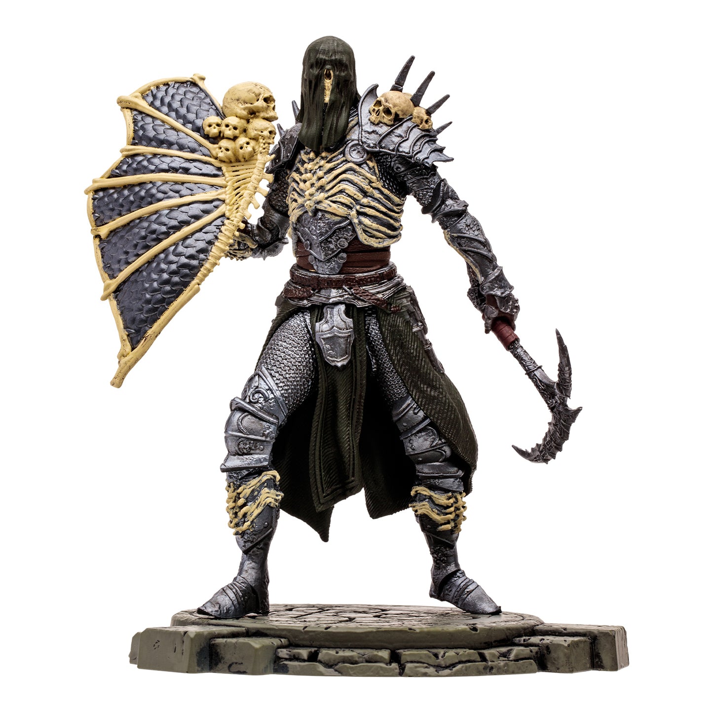Diablo IV Raro Cadáver Explosión Nigromante 7 en Figura de Acción - Vista Frontal