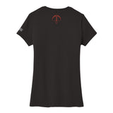 Camiseta negra del pícaro de Diablo IV (mujer) - Vista trasera
