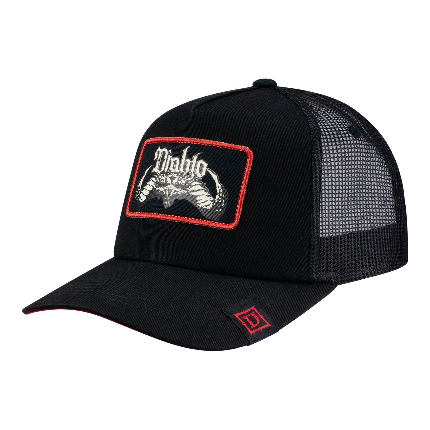 Diablo Prime Evils Trucker Gorra - Vista frontal izquierda