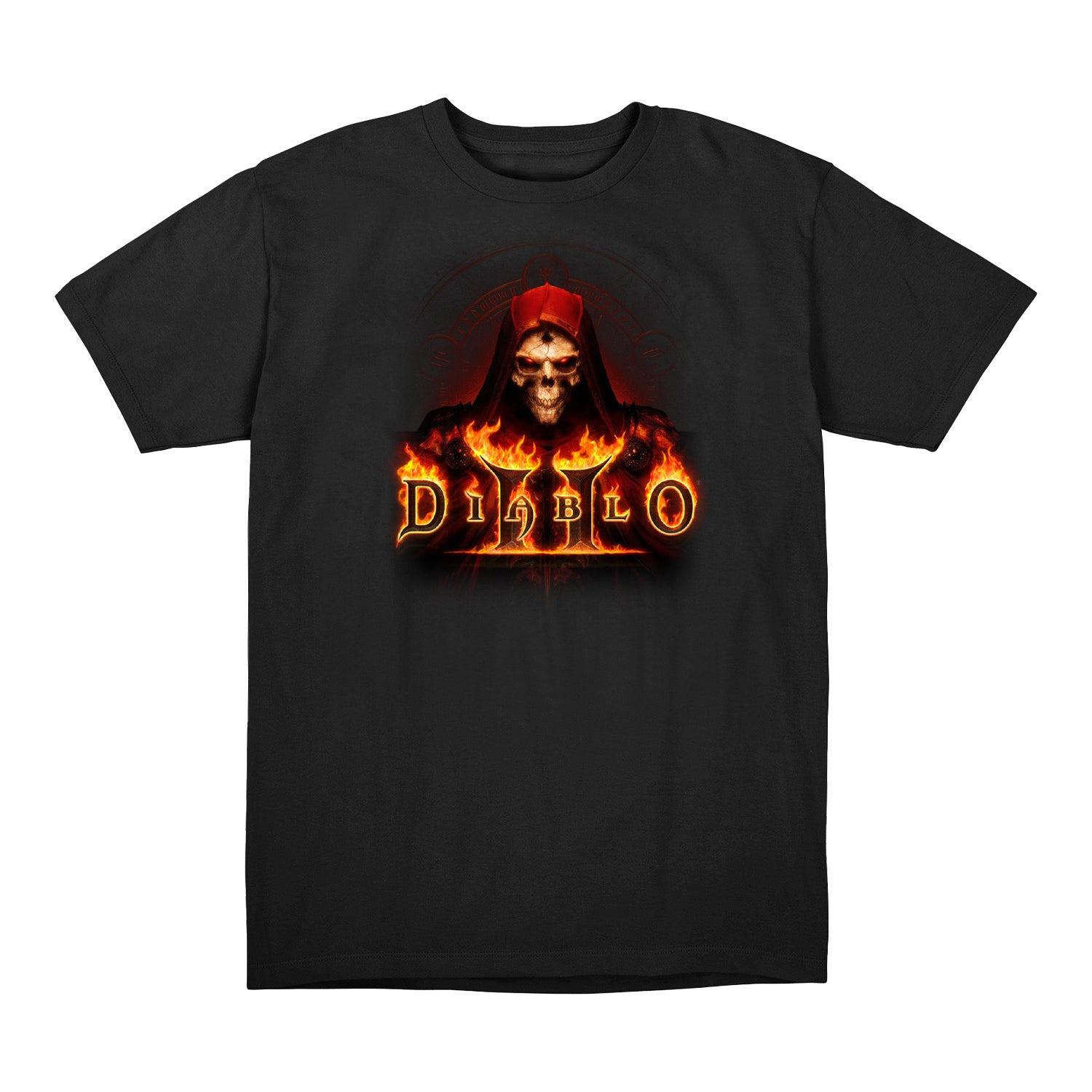 Diablo II Dark Wanderer Camisa - Vista frontal Versión en negro