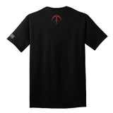 Camiseta negra del pícaro de Diablo IV - Vista trasera